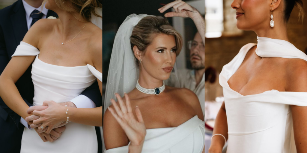 Wedding Accessories by Neckline - off the shoulder