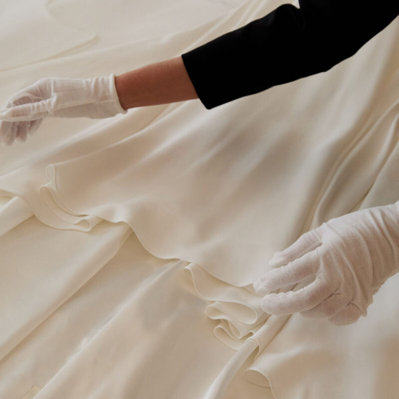 wedding dress cleaning